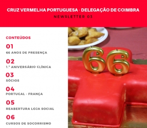 Newsletter 3 - Delegação de Coimbra da Cruz Vermelha Portuguesa