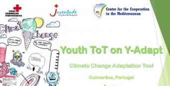 Juventude Cruz Vermelha organiza formação de formadores/as na ferramenta "Y-adapt" em parceria com o Centro para a Cooperação no Mediterrâneo