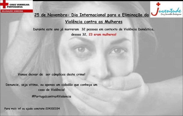 Dia Internacional pela Eliminação da Violência contra as Mulheres