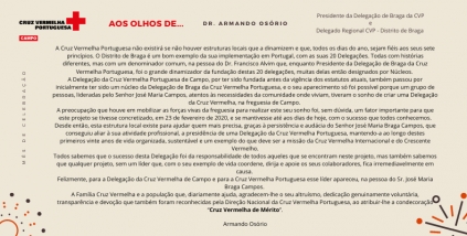 CVP Campo aos olhos de... Dr. Armando Osório