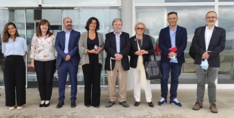 Presidente da Cruz Vermelha da Galiza visita Escola da CVP para planear projetos conjuntos