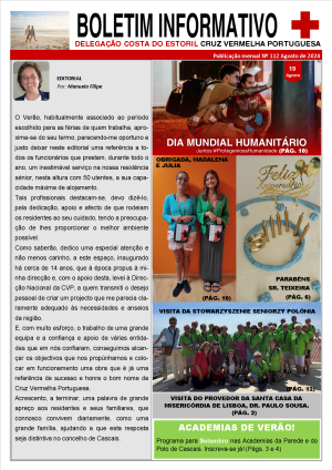 Boletim Informativo 112, Agosto de 2024